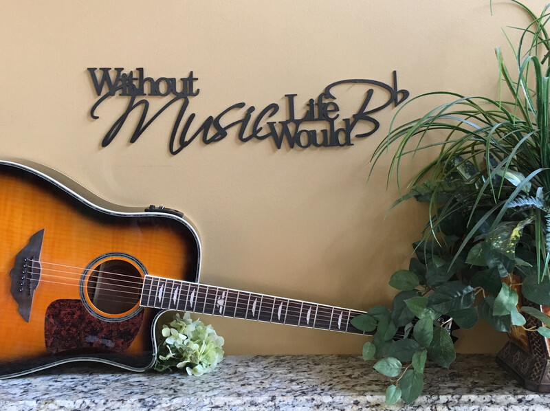 Without music, life would be flat