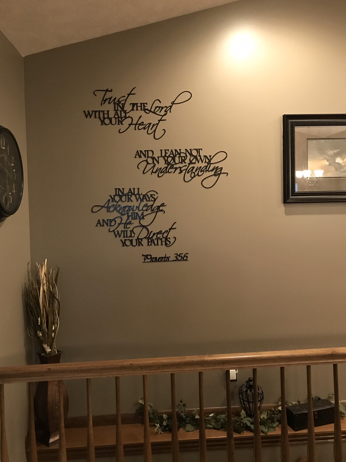 Trust in the Lord with all your Heart...(set of 4)