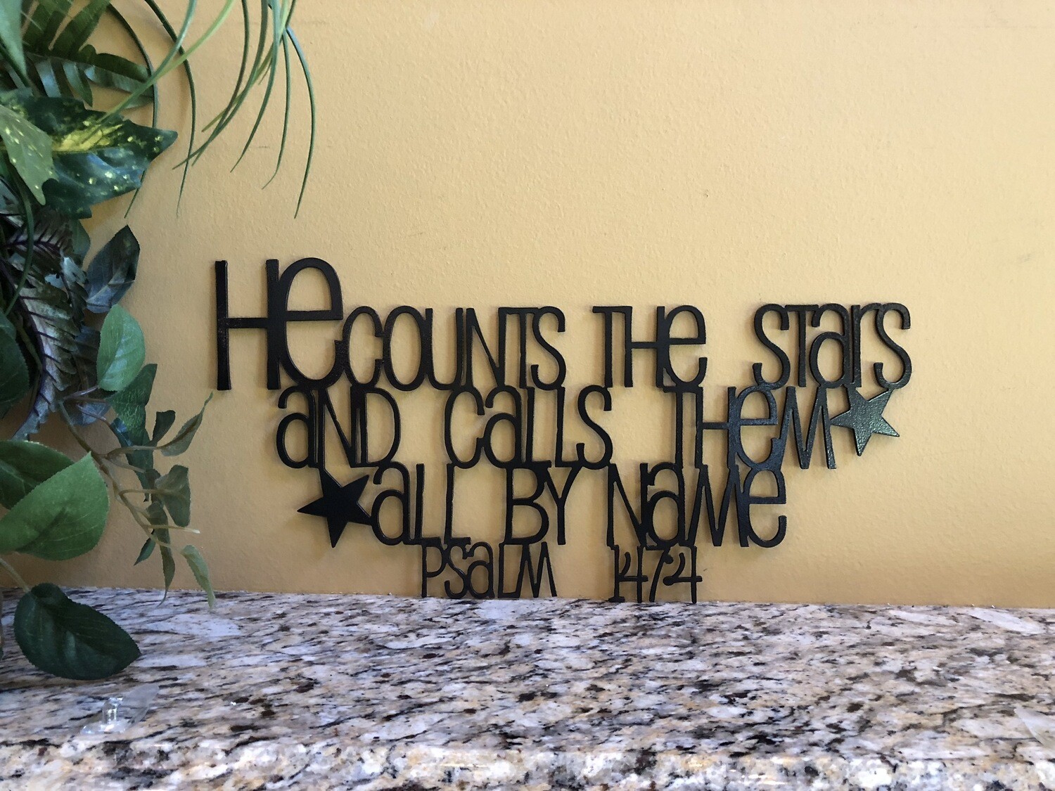 He Counts The Stars And Calls Them All By Name