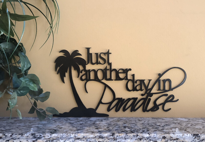 Just another day in Paradise