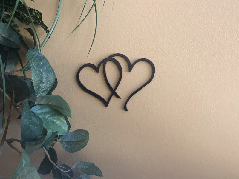 Hearts - black