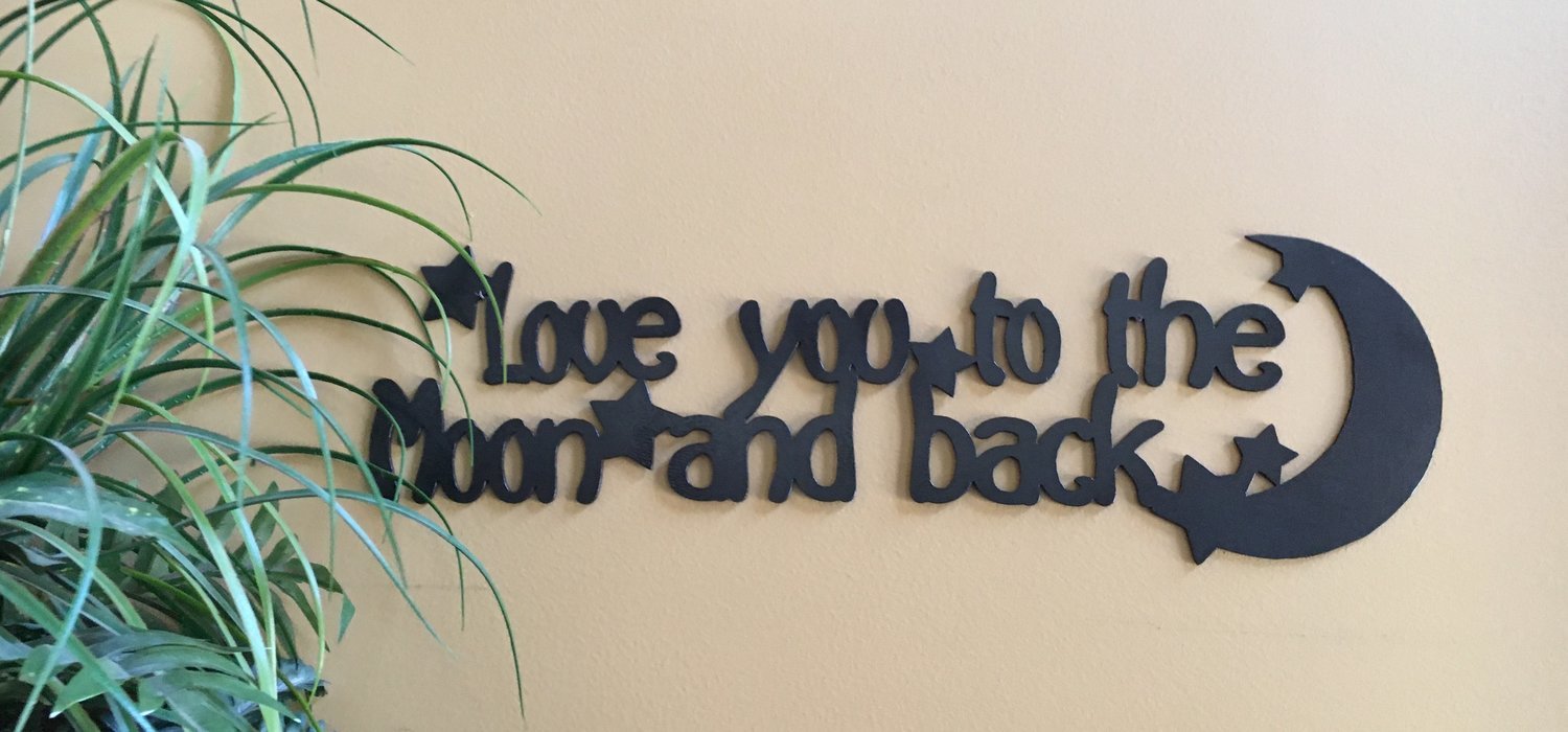 Love you to the Moon and back