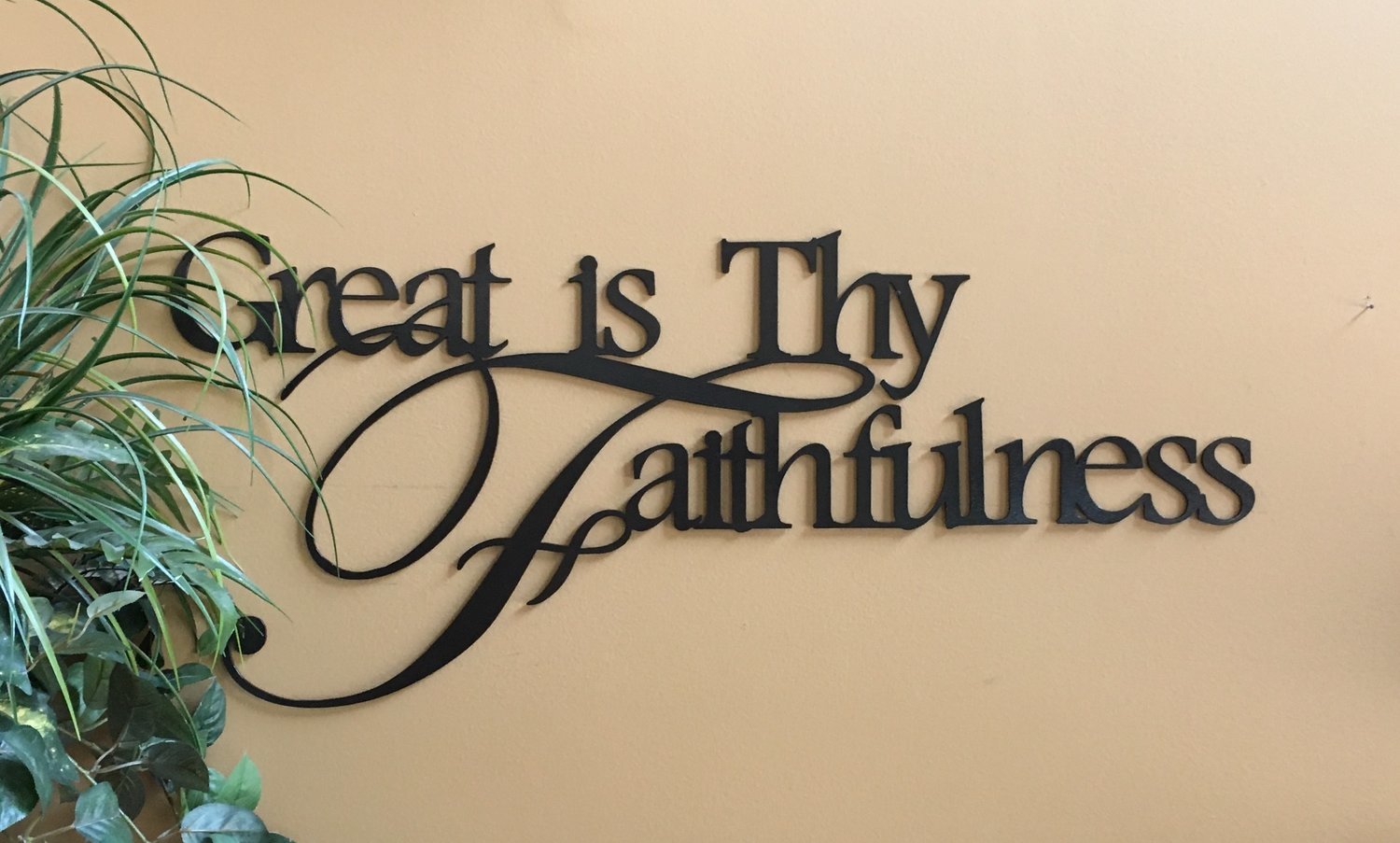 Great is Thy faithfulness