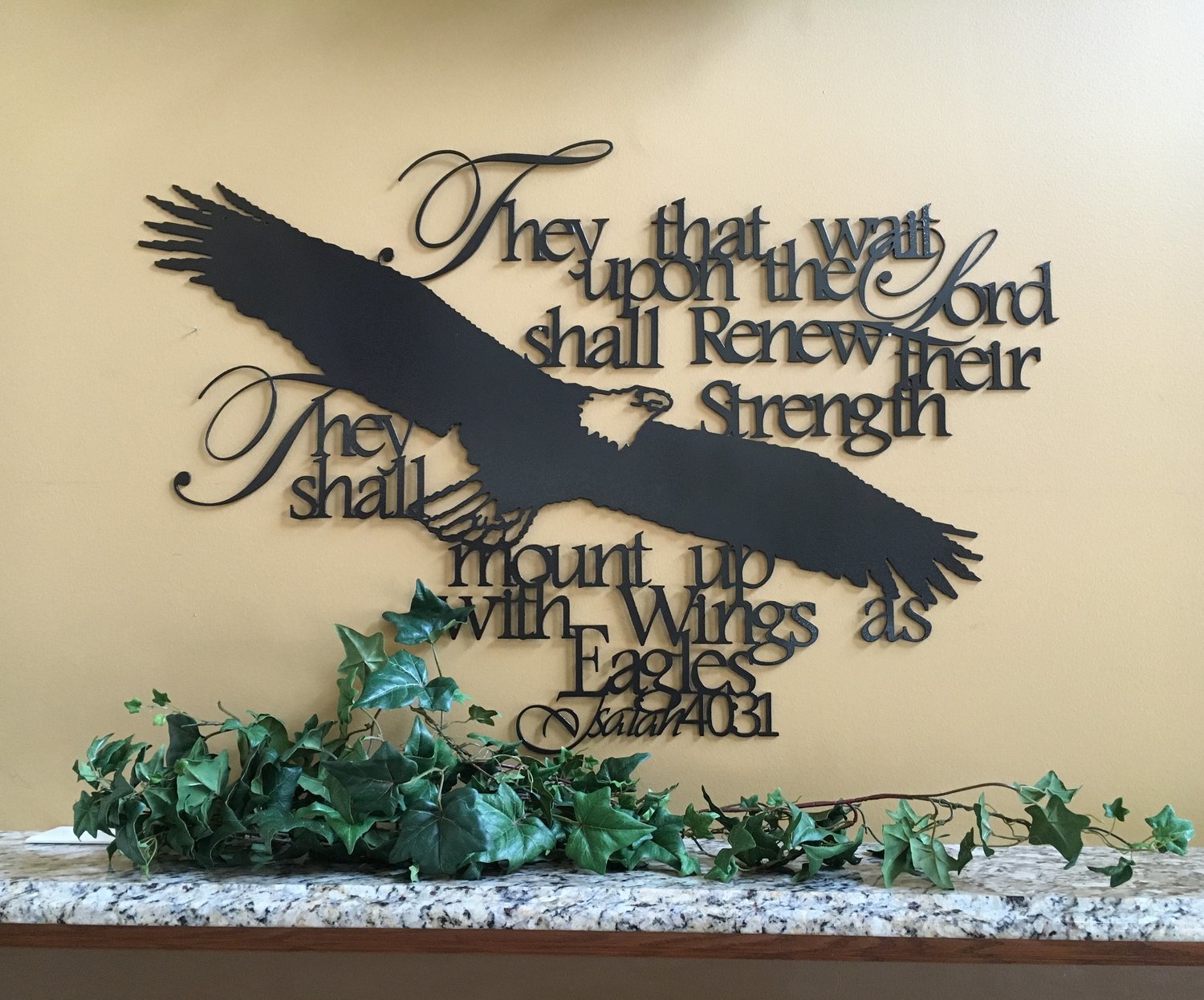 They that wait upon the Lord shall renew their strength