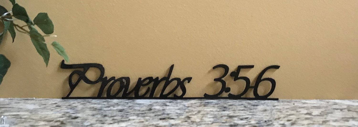 Proverbs 3:5-6 reference