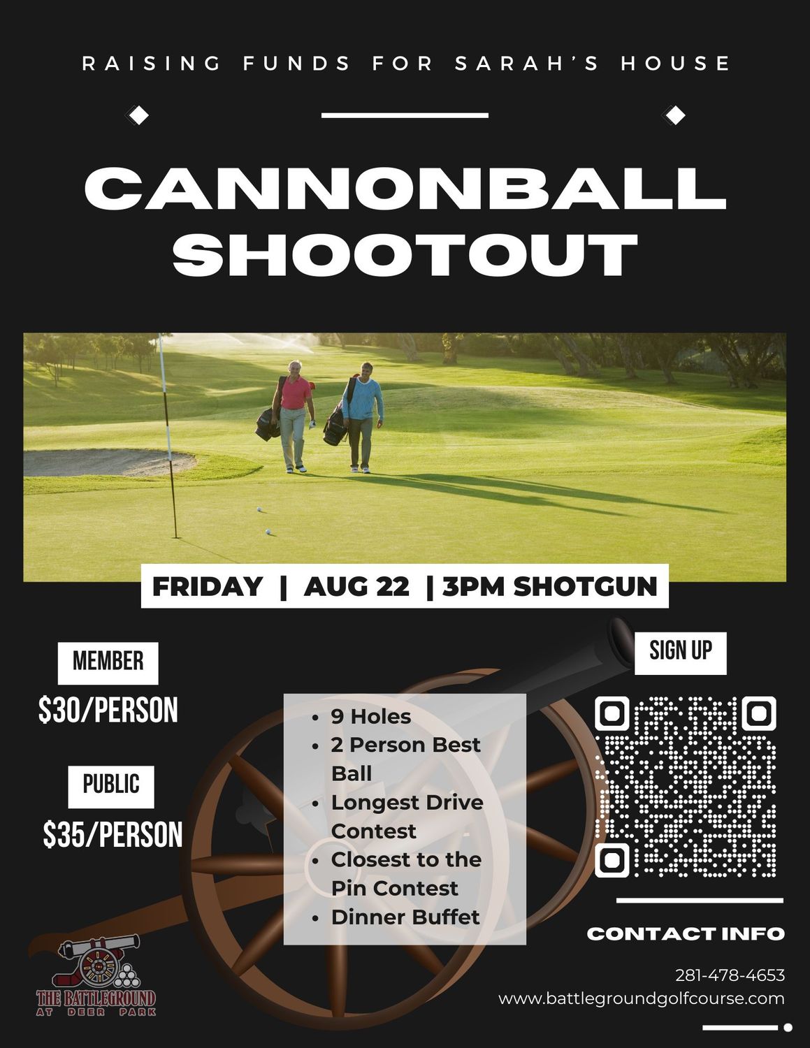 Cannon Ball Shootout Tournament