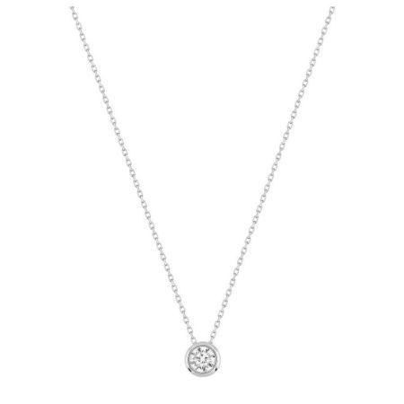 Collar oro blanco 9kl