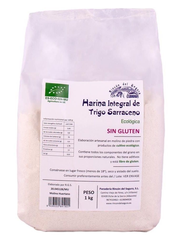 HARINA DE TRIGO SARRACENO BIO S/GLUTEN 1KG