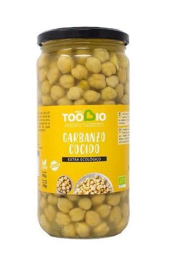 GARBANZOS TARRO S/GLUTEN BIO 660/450G