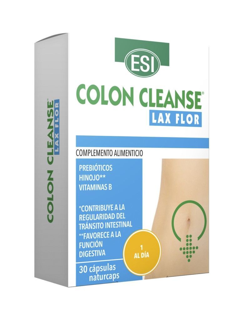 COLON CLEANSE LAX-FLOR AZUL 30TABLETAS