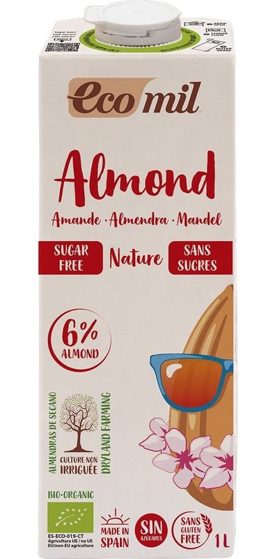 BEBIDA ALMENDRA NATURE 1L