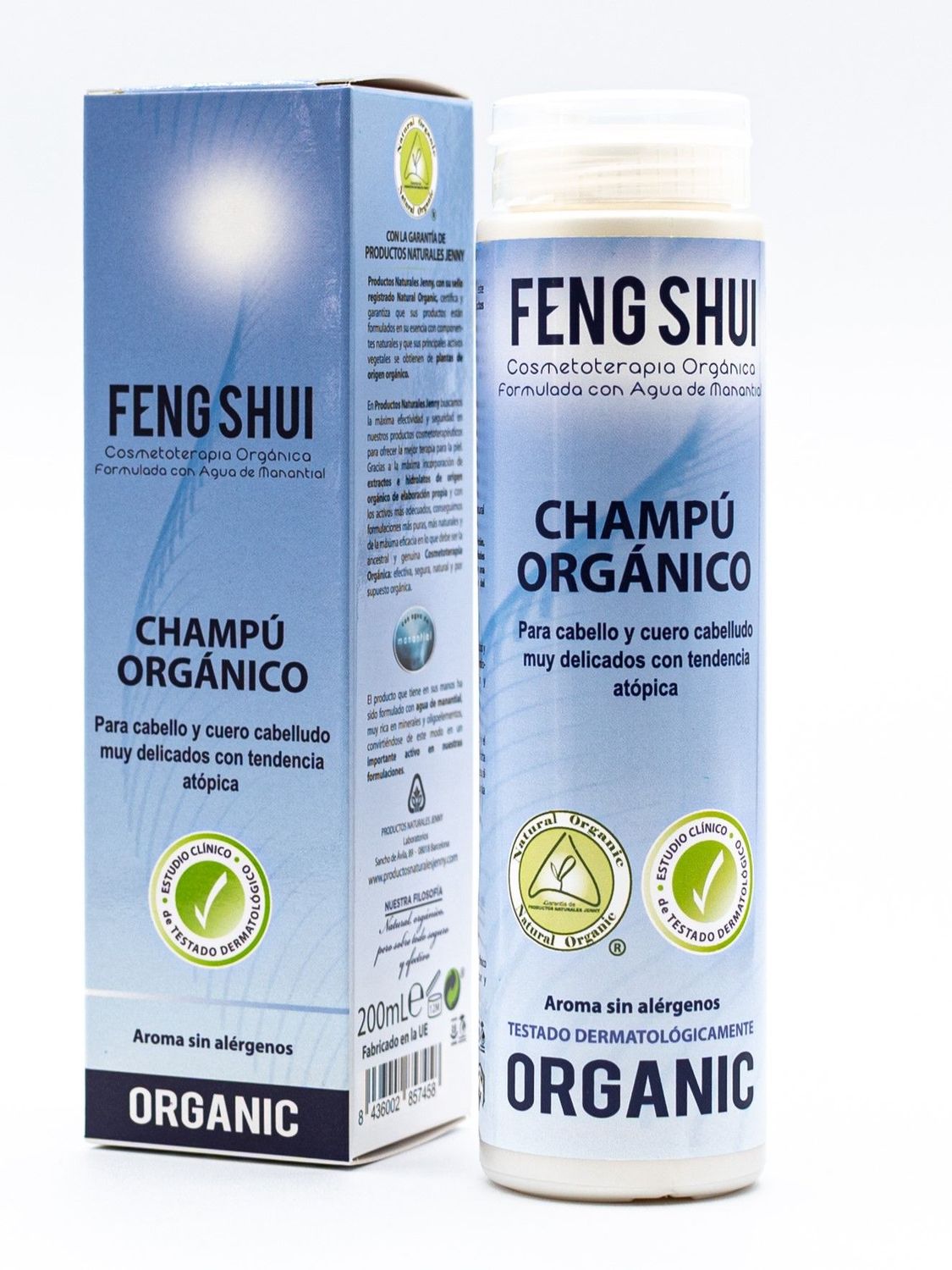 CHAMPU ORGÁNICO. PIELES ATÓPICAS. 200ML