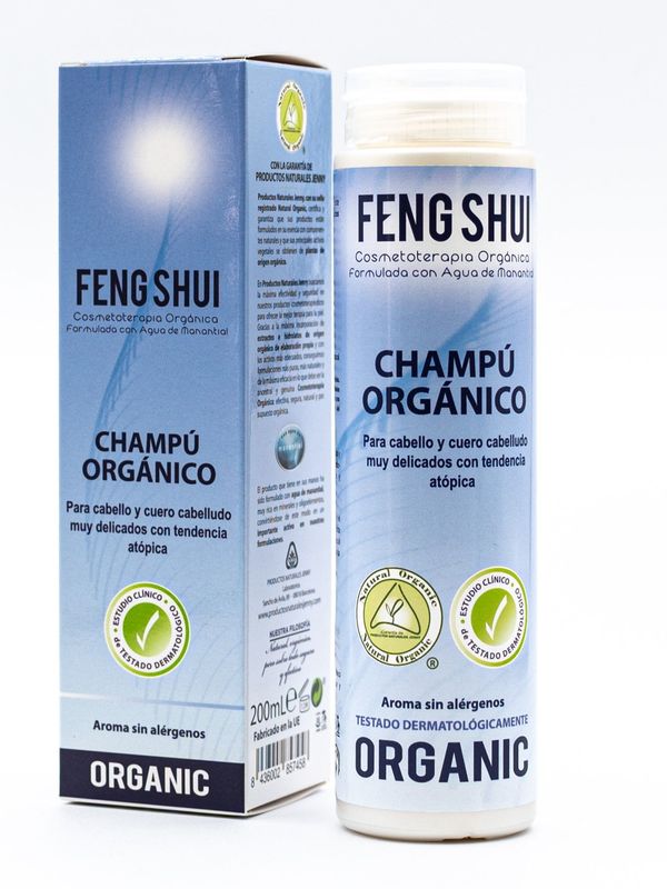 CHAMPU ORGÁNICO. PIELES ATÓPICAS. 200ML