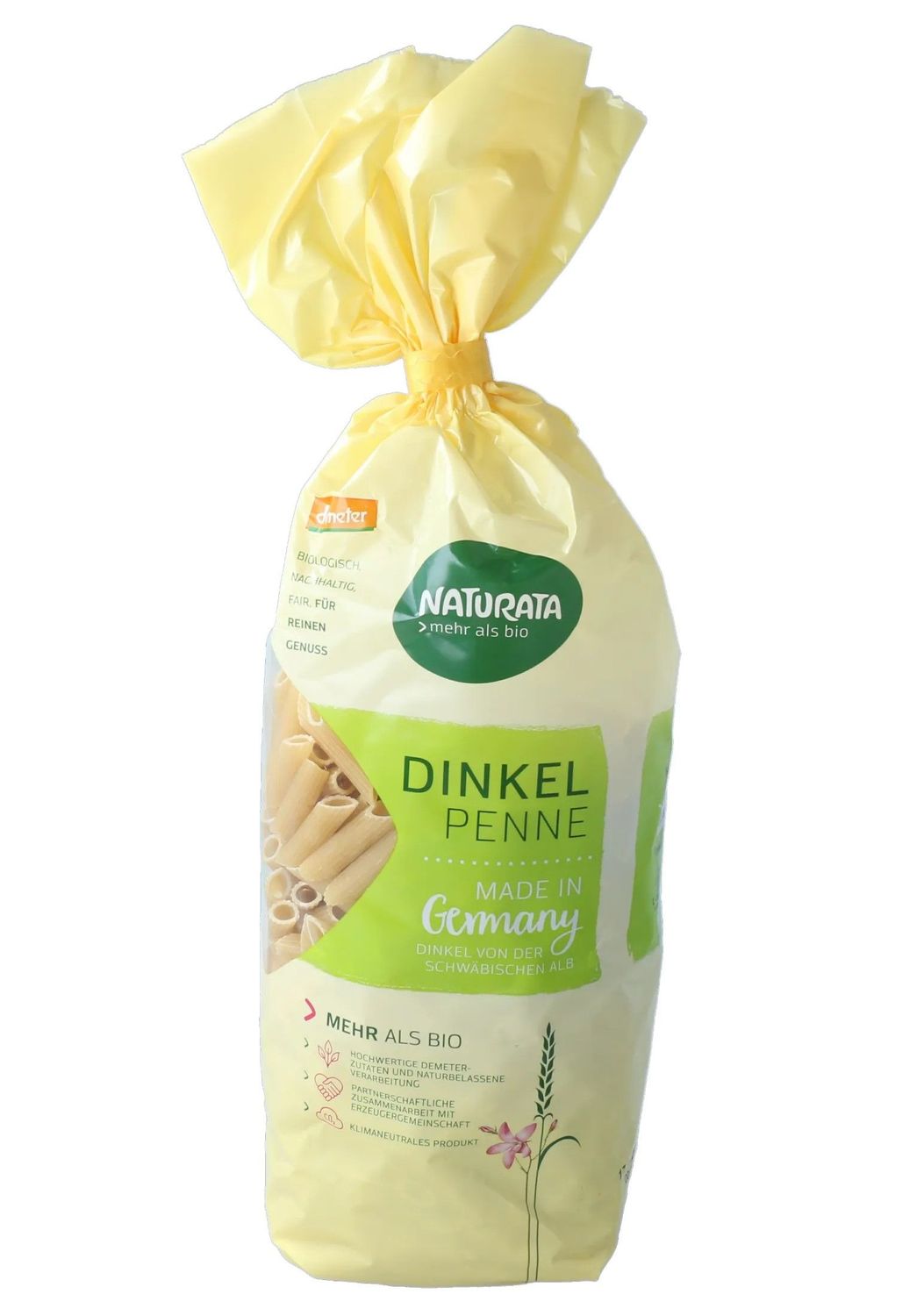 MACARRONES ESPELTA BLANCA BIO DEMETER 500gr.