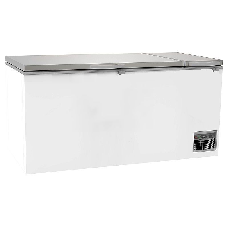 Congélateur horizontal gros volume - Couvercle inox - 586 et 735 Litres
