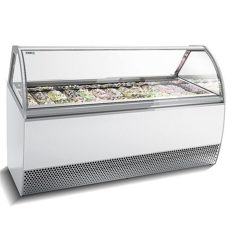 Seda - Vitrine à crèmes glacées 24 bacs Millenium