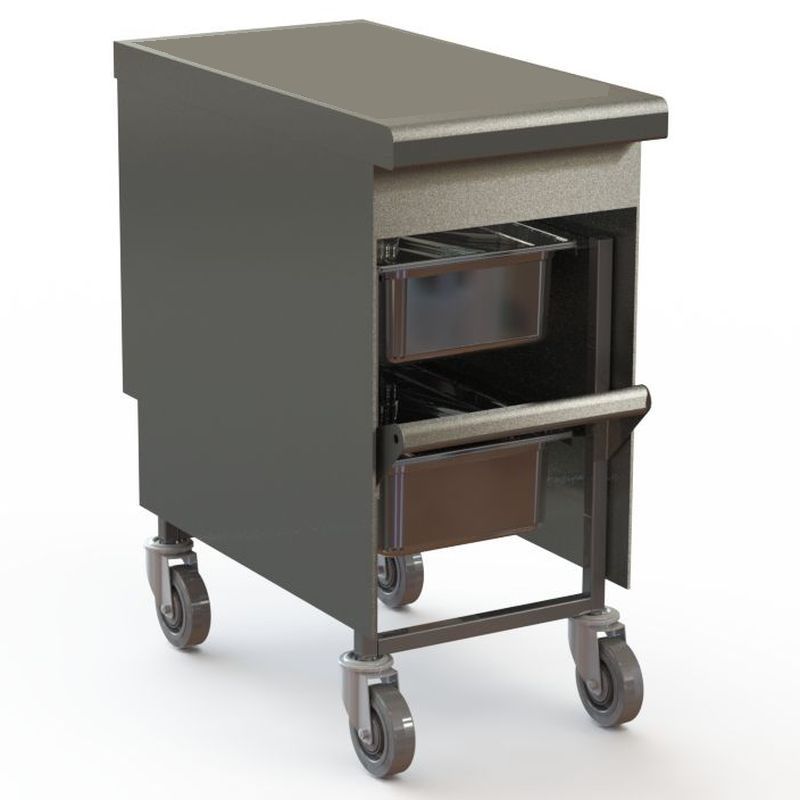 CHARVET - Friteuses élec - 1/2 module filtre