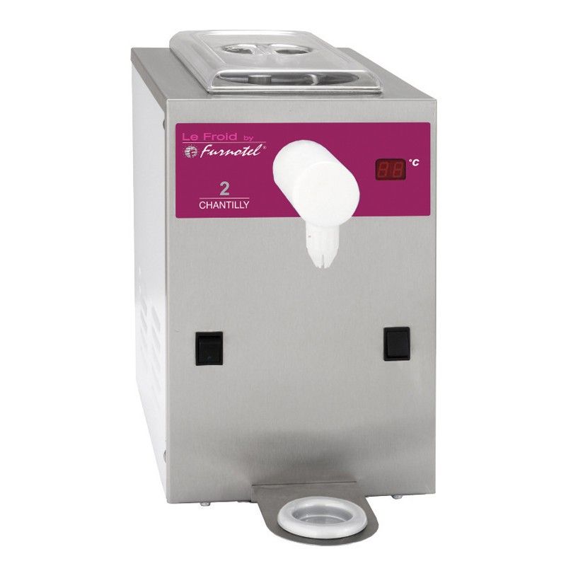 Machine à chantilly professionnelle - cuve 2 litres
