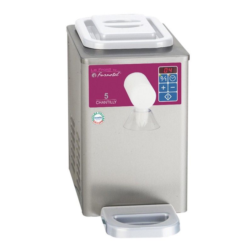 Machine à chantilly professionnelle - cuve 5 litres