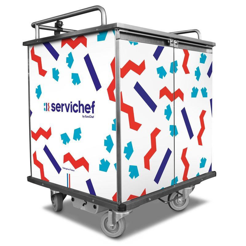 Servichef - chariot de service hôtelier motorisé