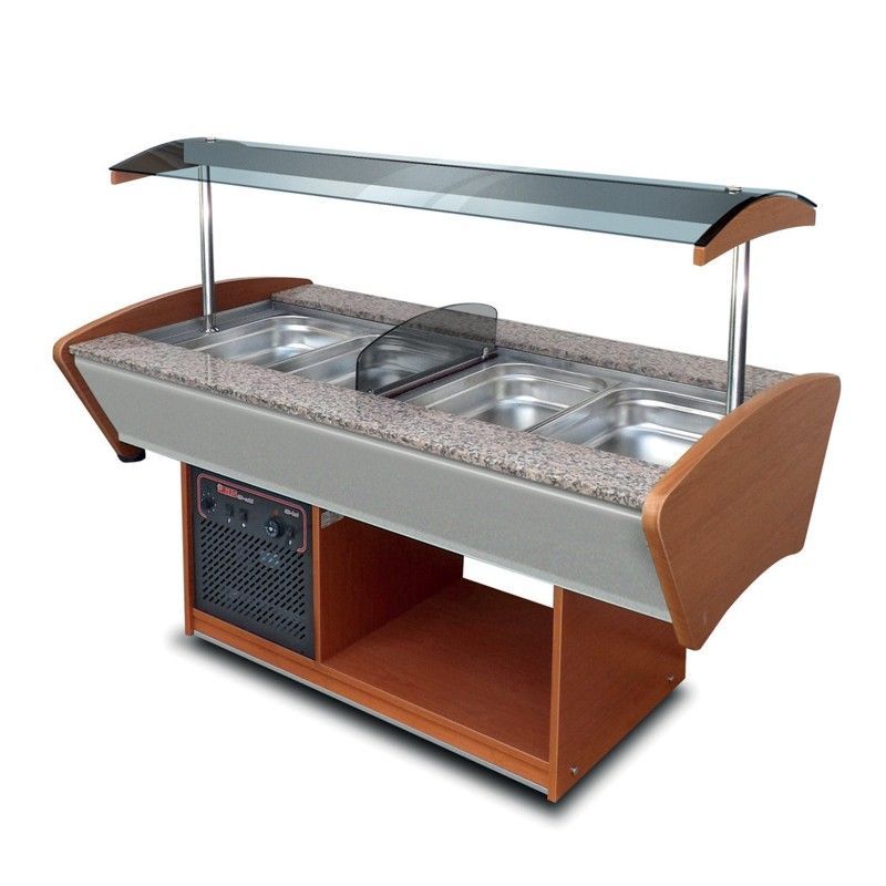 Buffet mixte central - Froid / Chaud