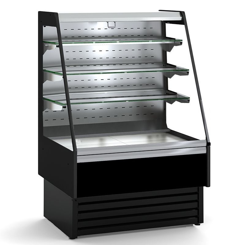 Vitrine libre service avec arrière fermé