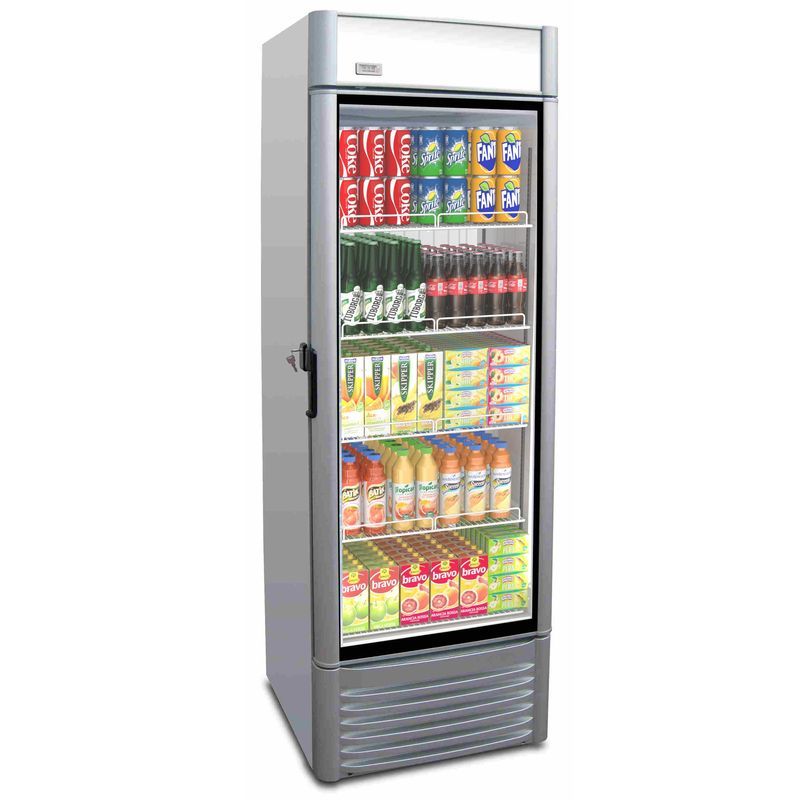 Vitrine réfrigérée verticale boissons - 230 litres