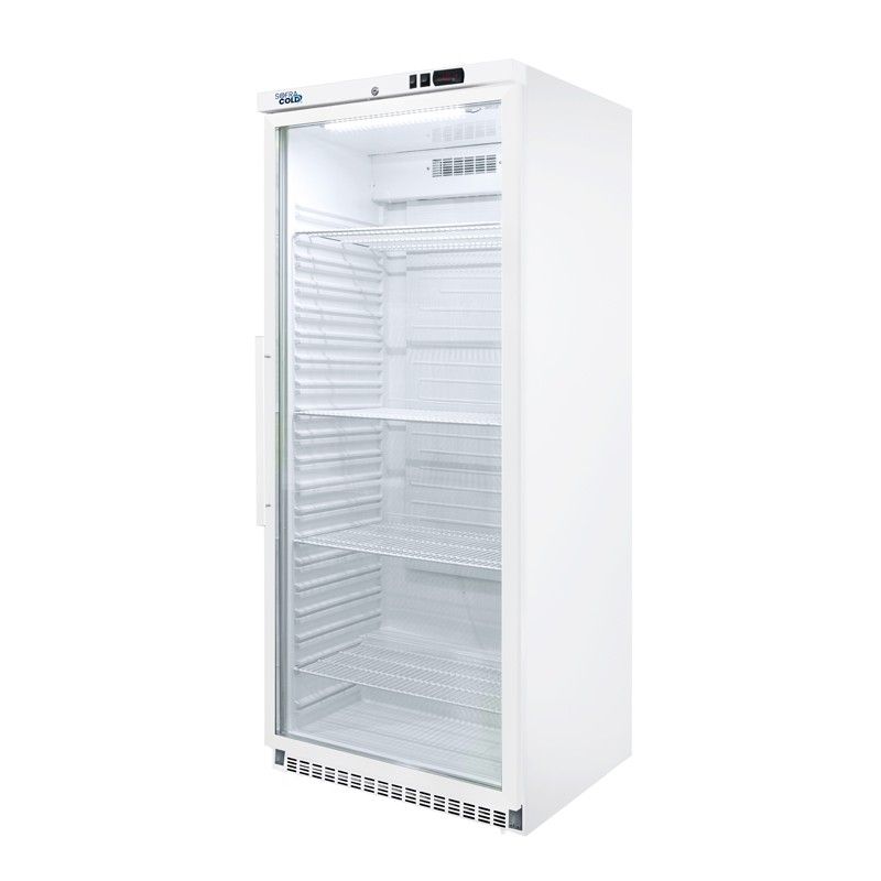 Armoire réfrigérée - porte vitrée - 600 litres