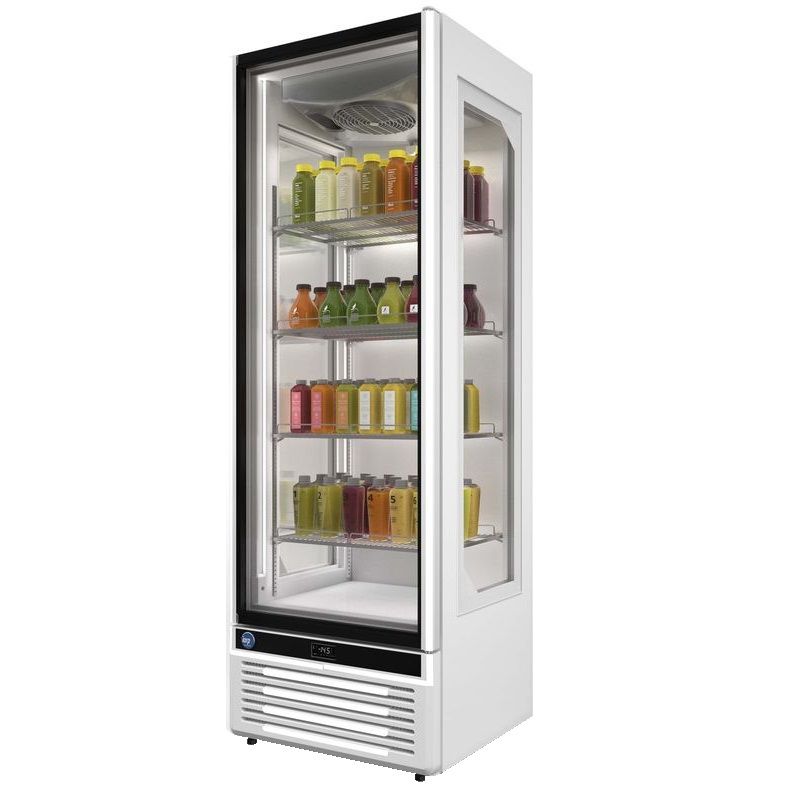 Armoire vitrine à boissons verticale 258 litres