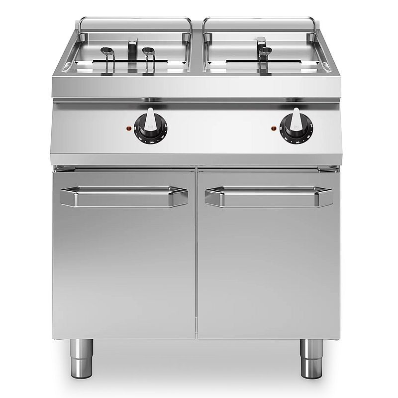 Modular - Roc 700 - Friteuse 2 bacs - résistance relevable