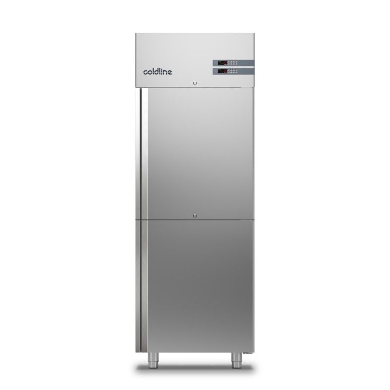 Coldline - Armoire 700 l - 2 portillons -2°+8°/-18°-22°C