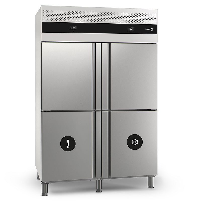 Armoire réfrigérée positive - négative 2 compartiments Armoire réfrigérée positive - négative 2 compartiments