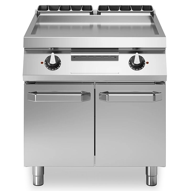 Modular - Roc 700 - Plaque chrome élec lisse - 2 zônes