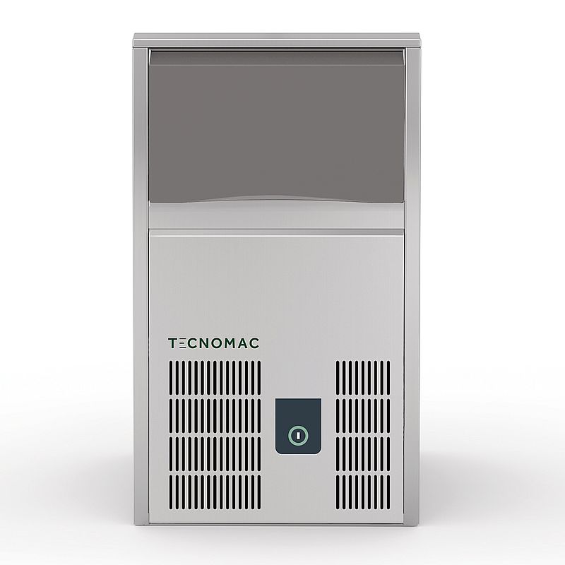 Tecnomac - Machine à glaçons pleins - 38 Kg/24H