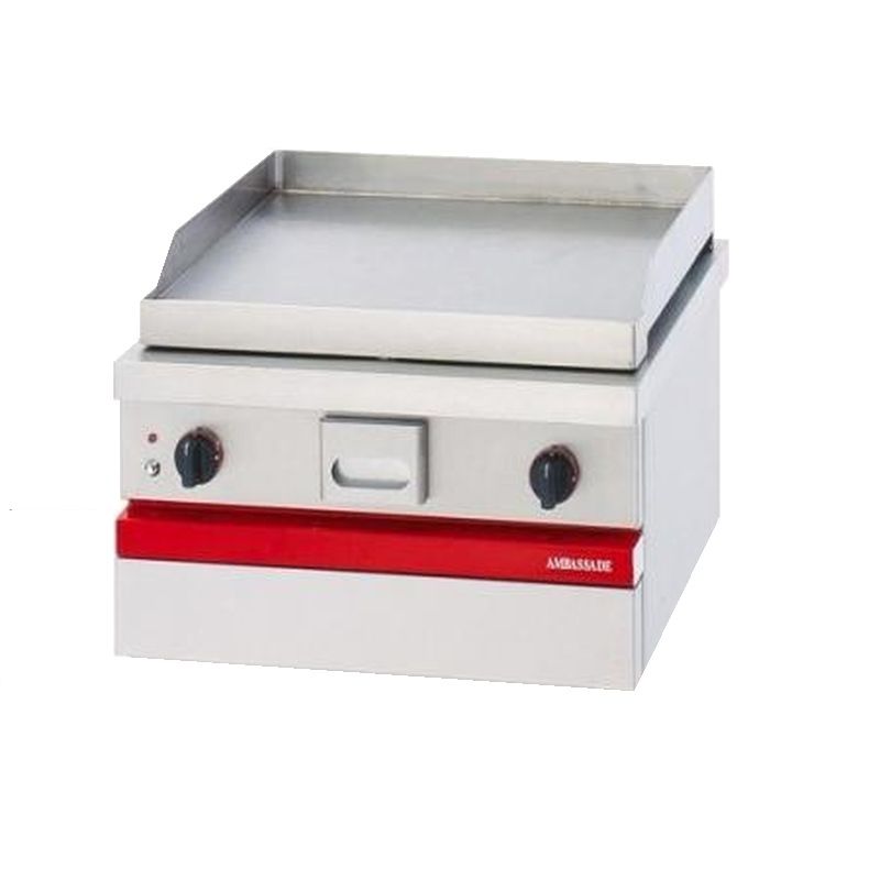 Dessus grill lisse chrome élec 600