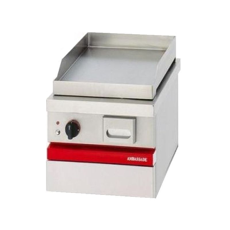 Dessus grill lisse chrome gaz 400