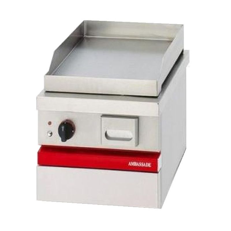 Dessus grill lisse chrome élec 400