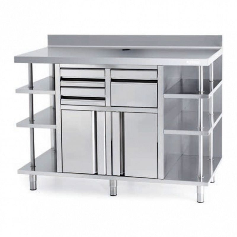Meuble pour machine à café longueur 2500