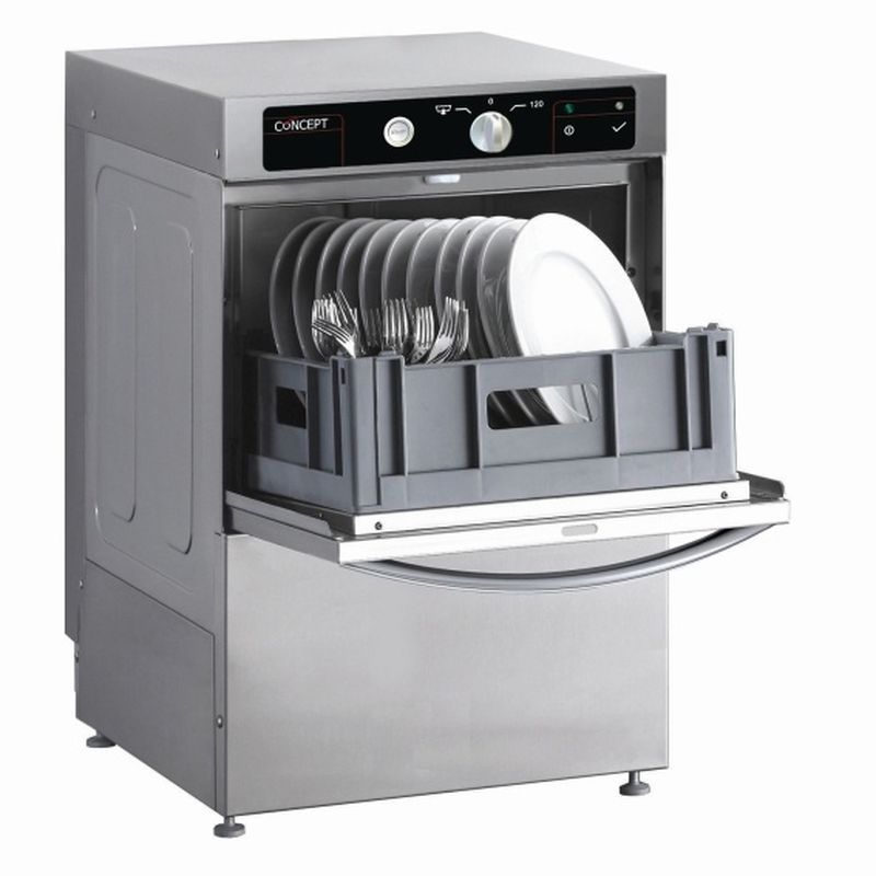 Lave verres 30 paniers de 400 /H - rinçage à froid Lave verres 30 paniers de 400 /H - rinçage à froid