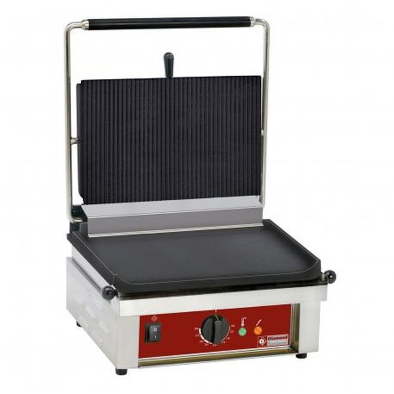 Contact grill panini plaques fonte émaillée
