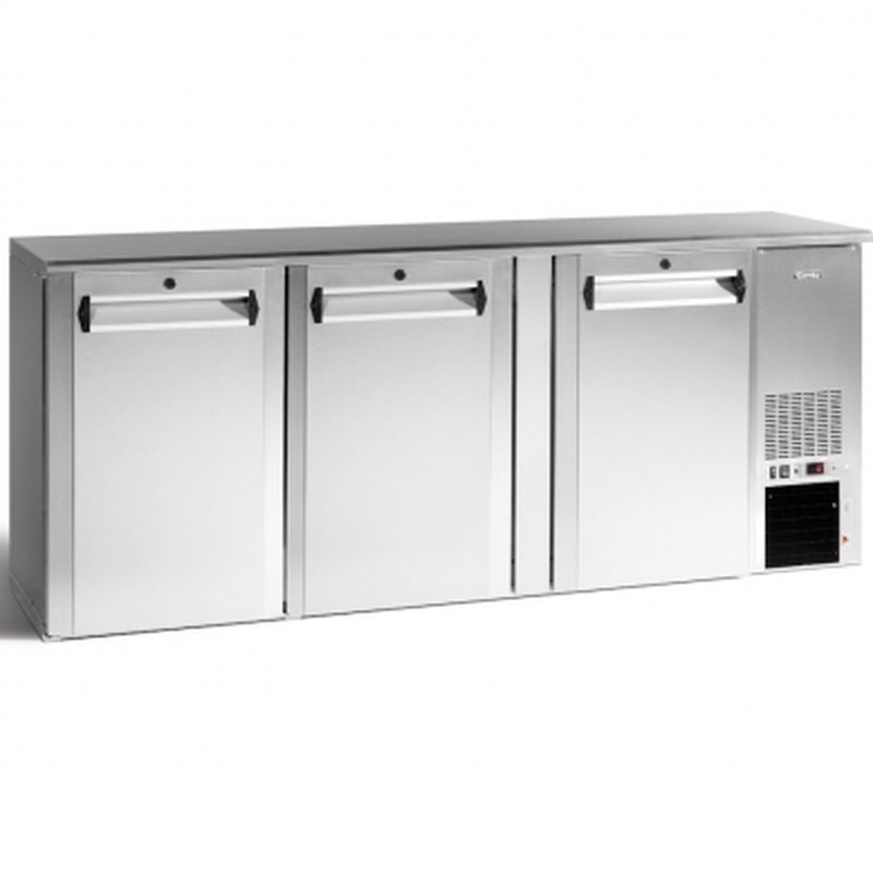 Arrière bar Gamko inox 3 portes