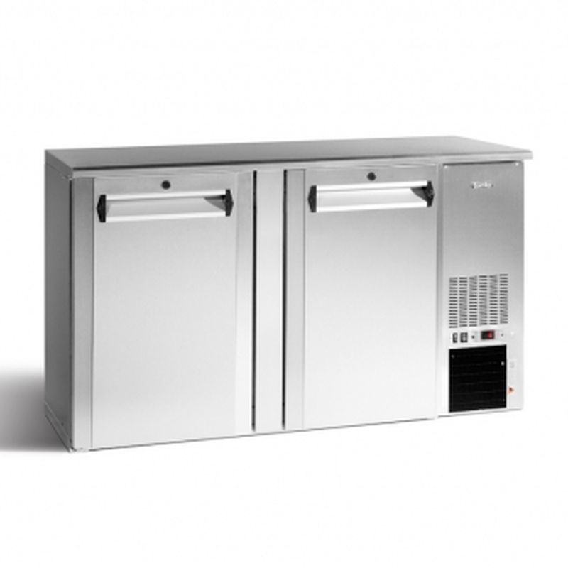 Arrière bar Gamko inox 2 portes