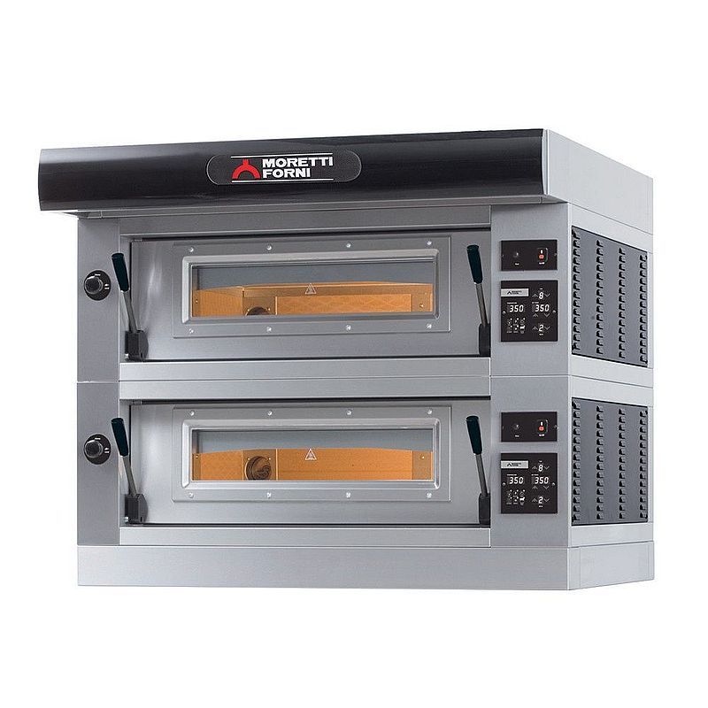 Moretti - fours modulaires - 2 x 6 pizzas Ø 30 cm Moretti - fours modulaires - 2 x 6 pizzas Ø 30 cm
