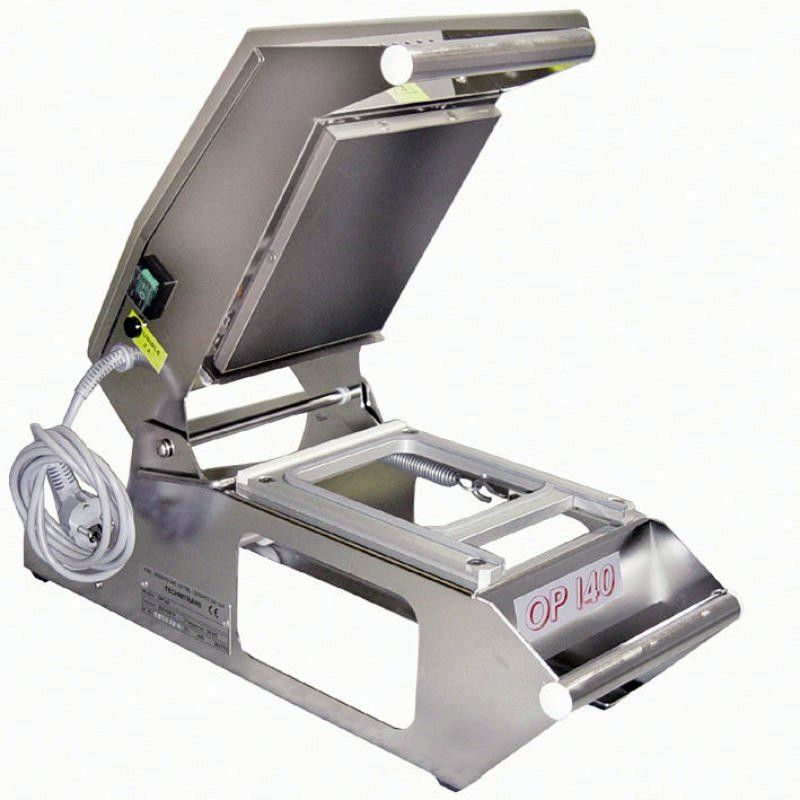 Scelleuse barquettes manuelle bobine 160 mm