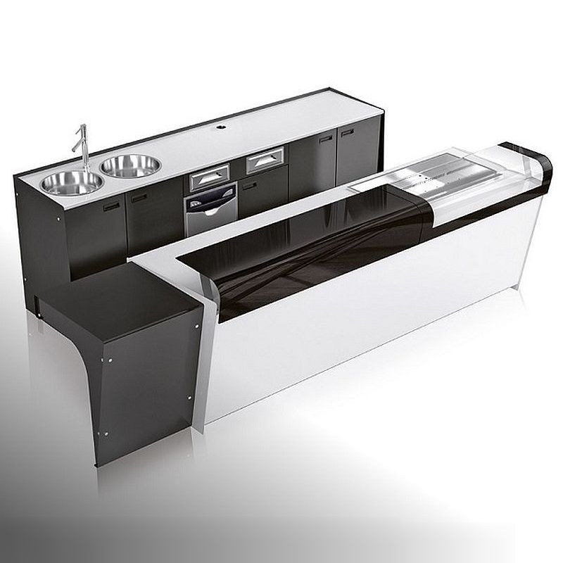 Bar / arrière bar modulaire SUR MESURE