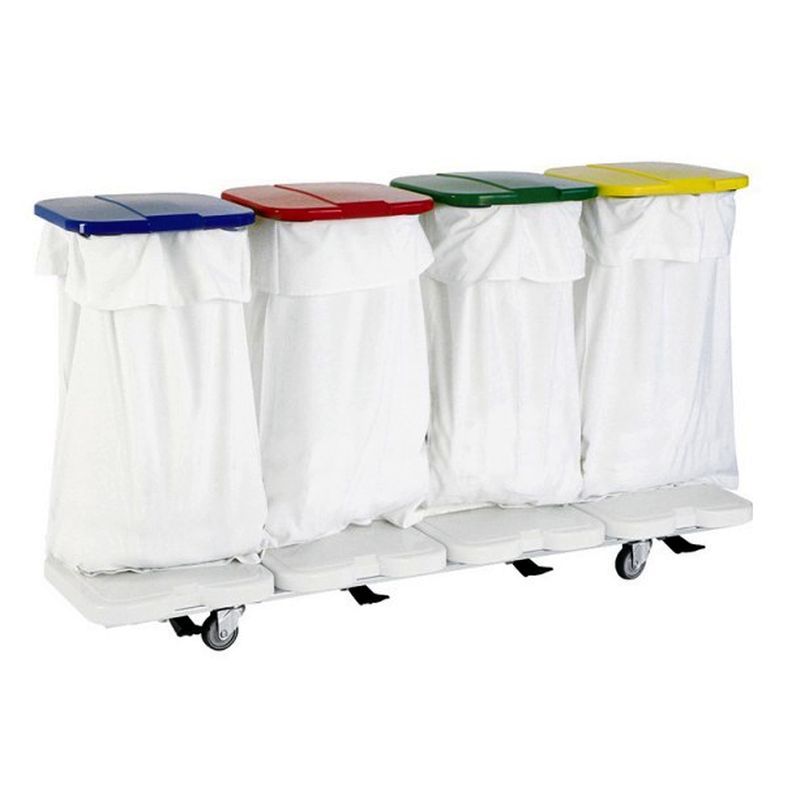 Chariot porte sacs complet standard- 4 sacs