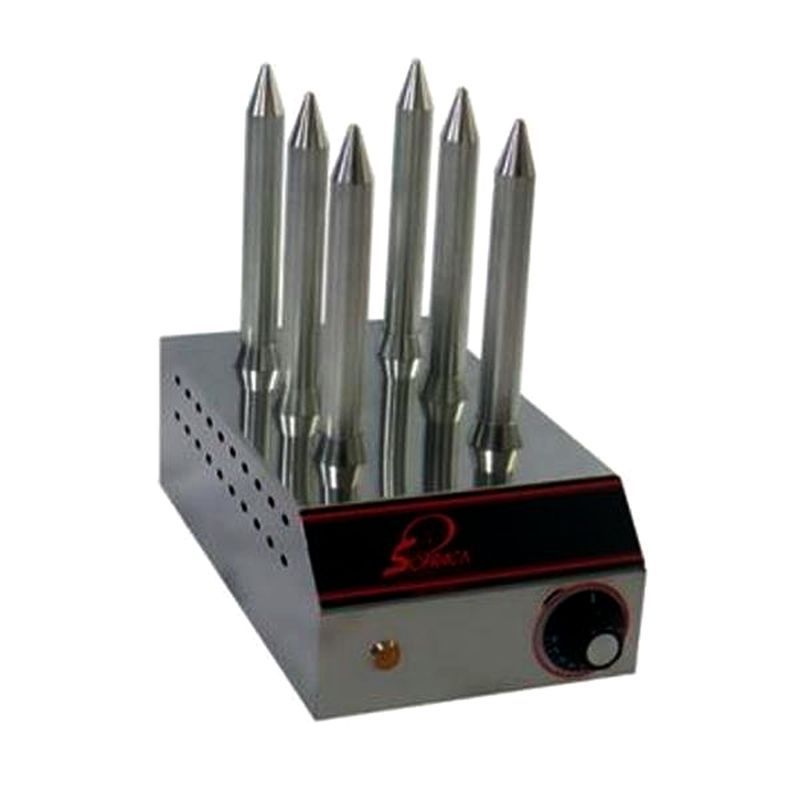 Chauffe pain simple pour hot dogs - 6 plots Chauffe pain simple pour hot dogs - 6 plots