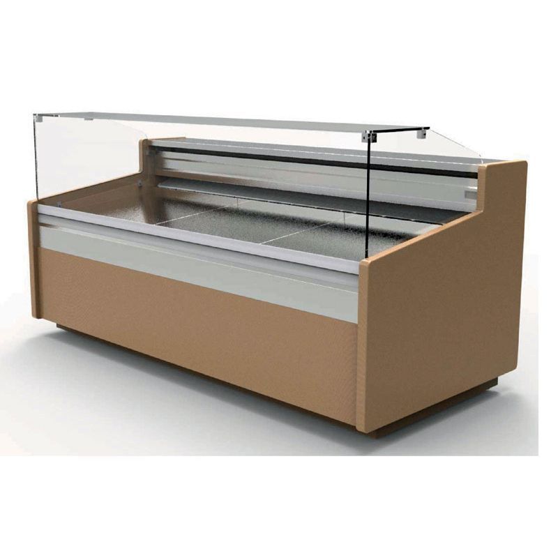 Vitrine droite basse 960 - sans étagère