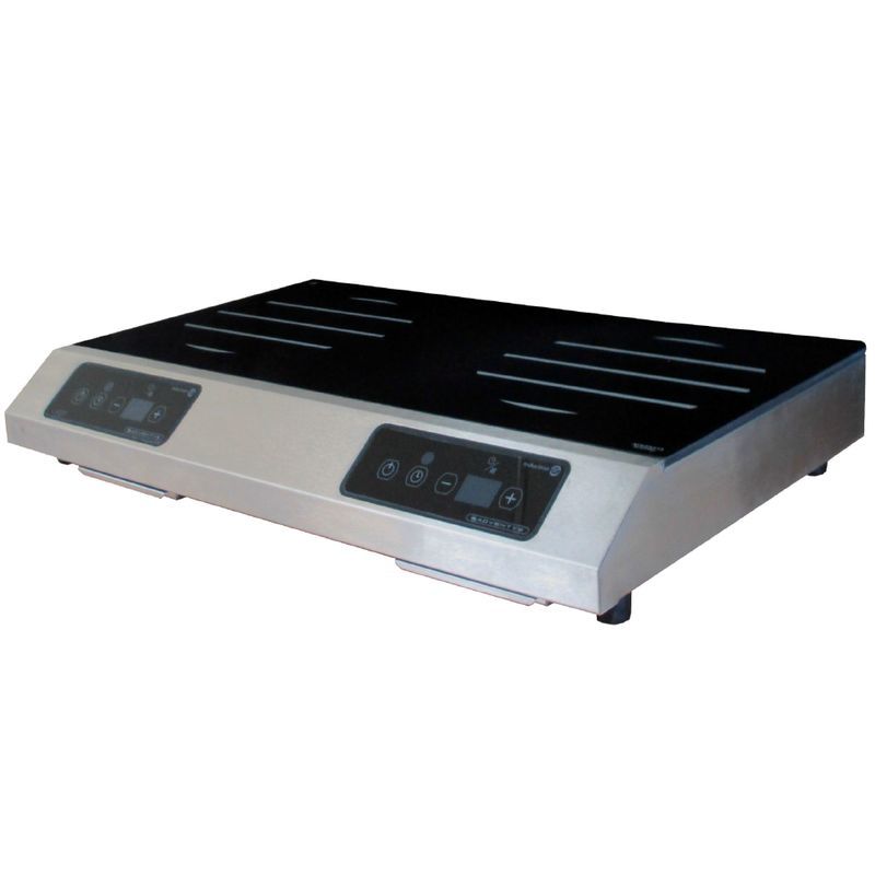Plaque induction posable double foyer - 6000 Watts