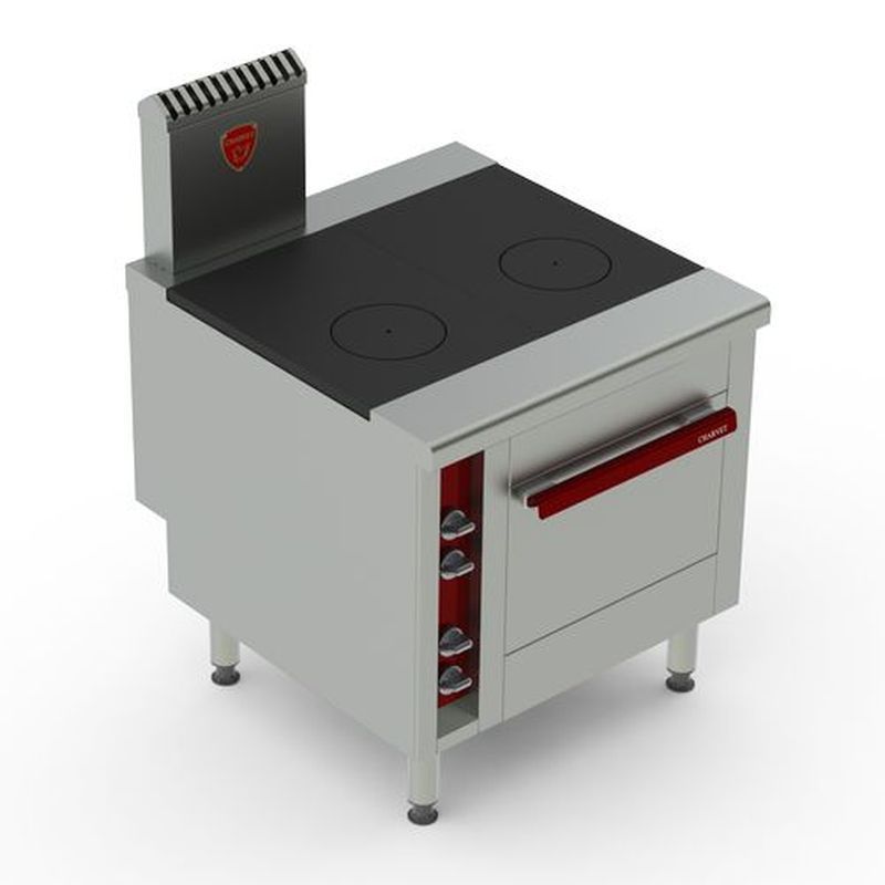 CHARVET - Simple service 2 plaques coup de feu